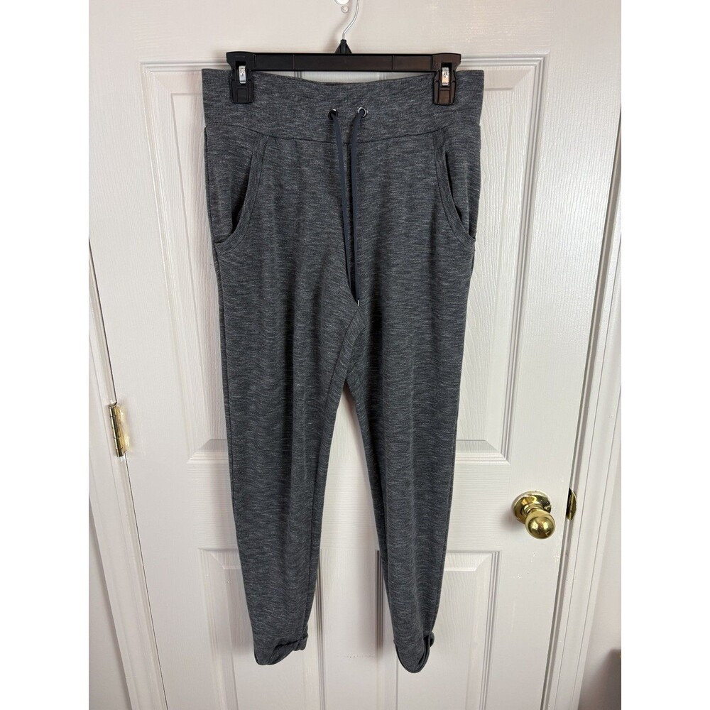 Athleta Grey Joggers Sweatpants Womens XS Cozy Pants Extra Small